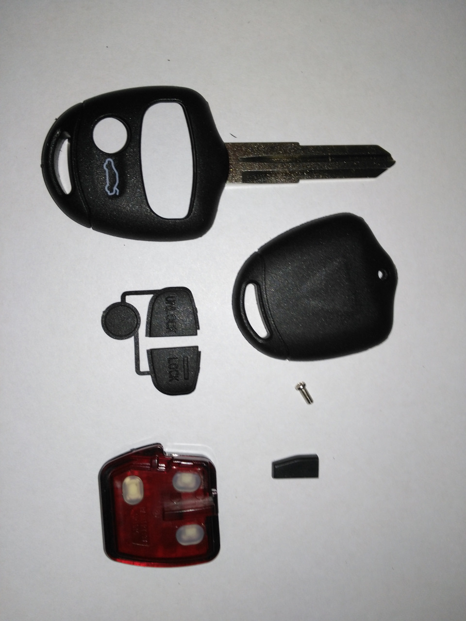 Из чего состоит. 3х кнопочный ключ от Жени Tuning154 — Mitsubishi ...