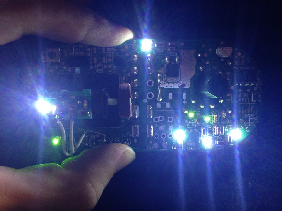 Пересвет салона часть#1: БУС — Lada Калина Универсал (1G), 1,6 л, 2010 ...