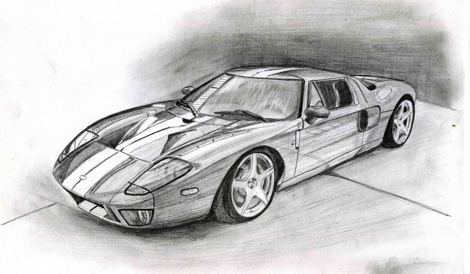 Рисунок 40. Форд gt40 рисунок. Форд гт40 карандашом. Форд ГТ зарисовка. Эскизы Ford gt.