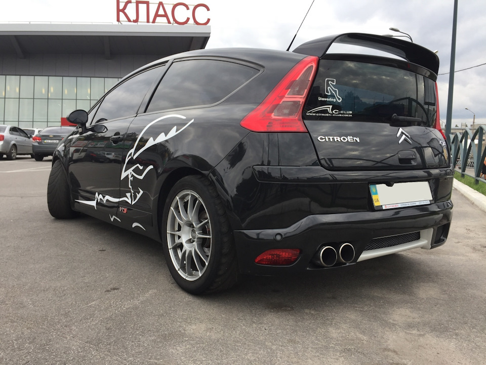 Фото тюнинг ситроен с 4 купе Как мой ВТС донором стал. - Citroen C4 VTS, 2 л, 2006 года тюнинг DRIVE2