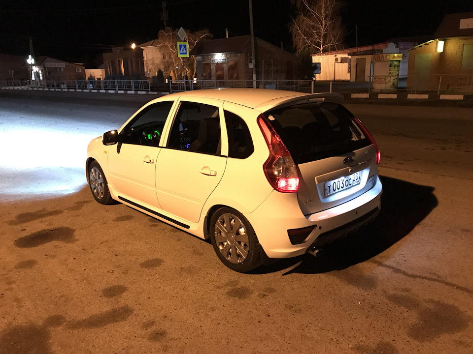 Led лампы+Xenon в птф🔥 — Lada Калина Спорт (2G), 1,6 л, 2016 года ...