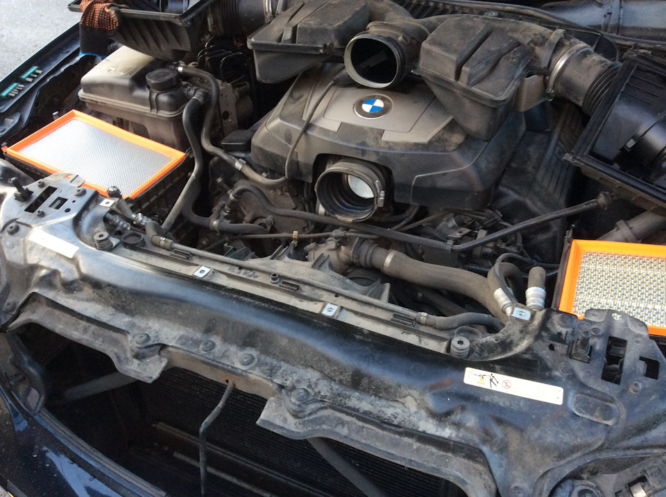 Сломался вентилятор охлаждения двигателя — BMW 7 series (E65/E66), 4,8 ...