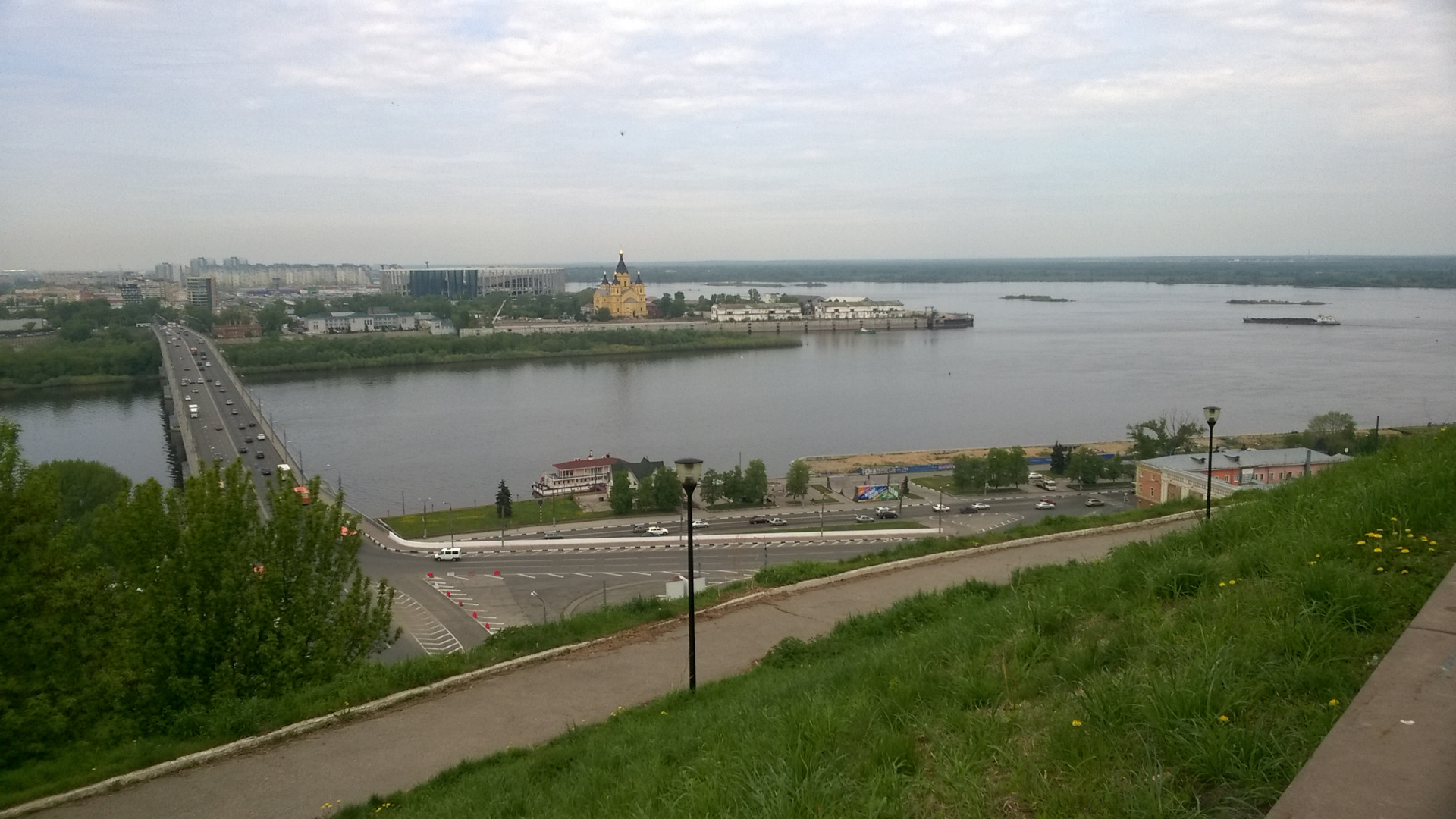 слияние двух рек в нижнем новгороде