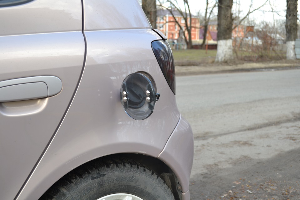 фото отчет по лючку бензобака — Toyota Vitz (10), 1 л, 2001 года ...