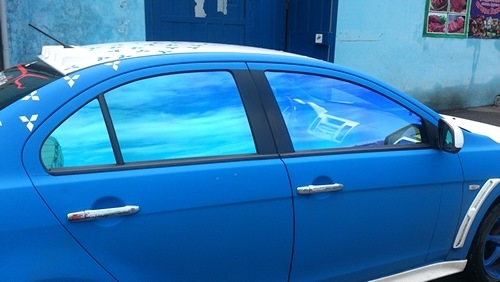 Новый тонер хамелеон))) — Mitsubishi Lancer X, 2,4 л, 2008 года ...