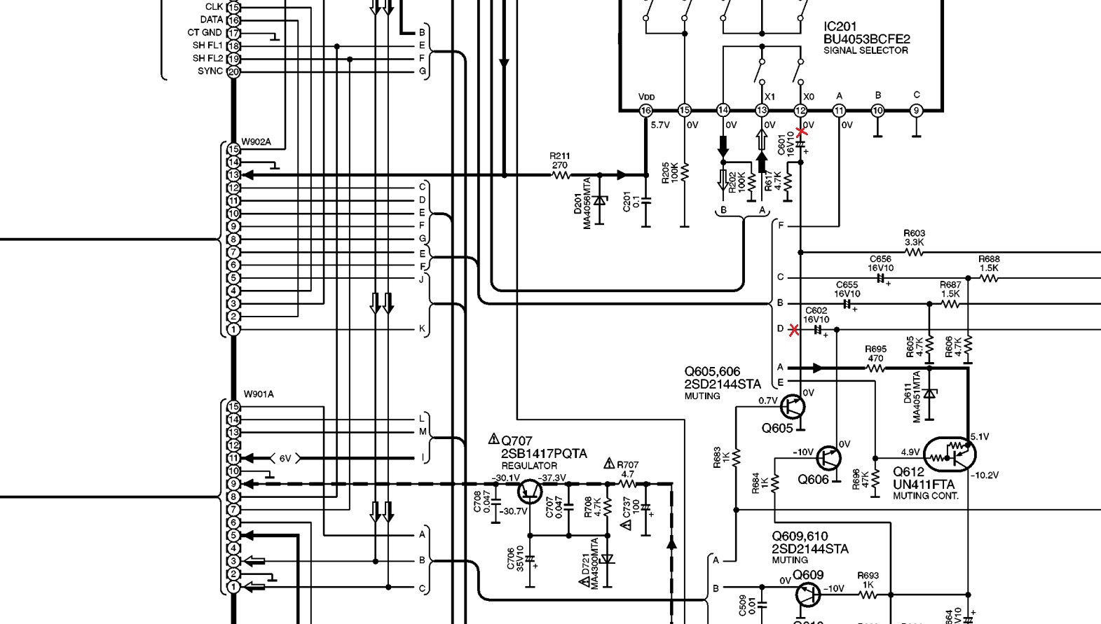 Technics sh eh770 схема