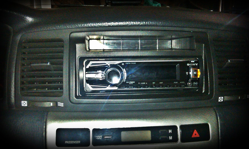 Sony cdx-gt660ue — Toyota Corolla (120), 1,6 л, 2006 года | автозвук ...