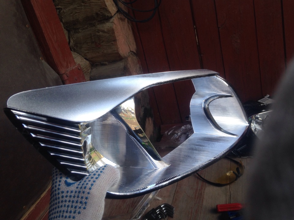 Покраска фар, настройка клапанов, сход/развал — Lada Гранта, 1,6 л ...