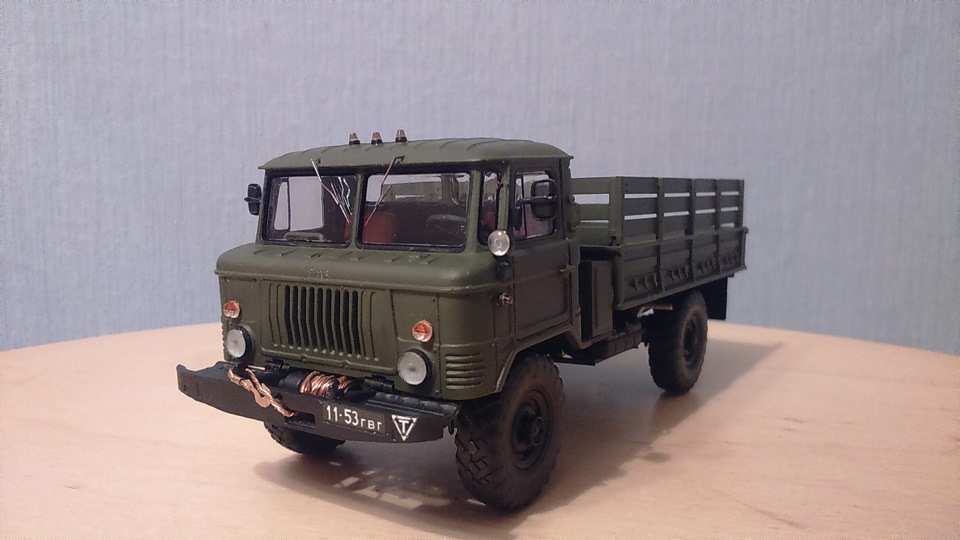 "Шишига-2" ГАЗ-66 в масштабе 1:43 от "Автомобиль в деталях" by SSM — DRIVE2