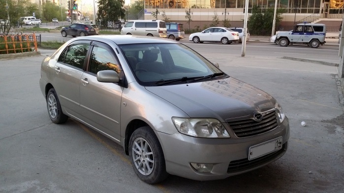 Фото toyota corolla 2005 года