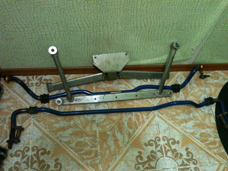комплект стабы, распорки все дела) — Subaru Impreza WRX STI (GD)