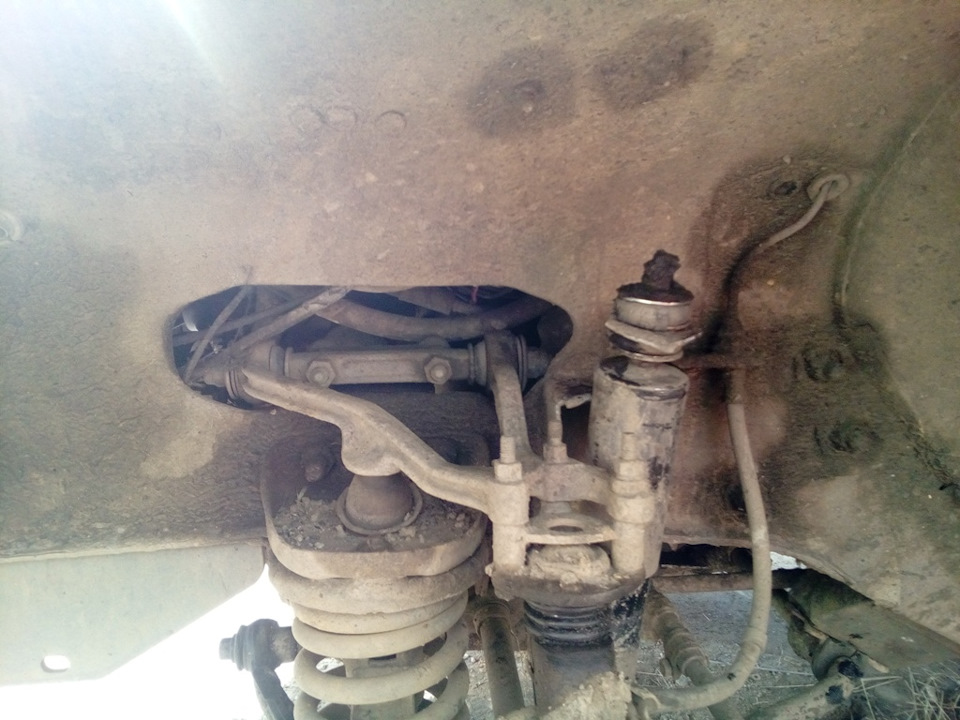 Ремонт домика амортизатора — Lada 4x4 5D, 1,8 л, 1995 года | кузовной ...