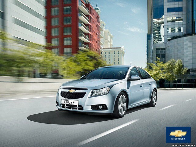 Реклама Chevrolet Cruze