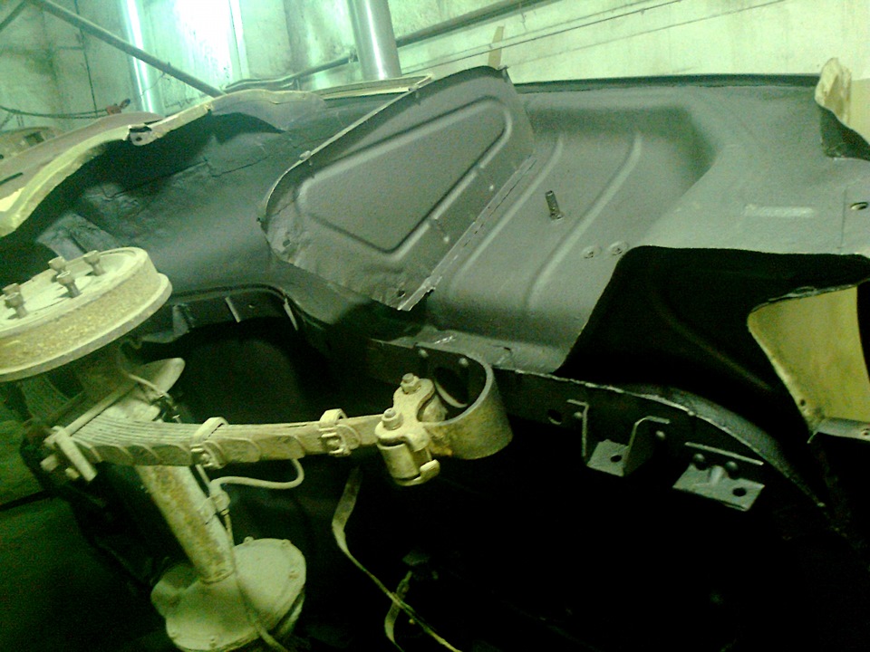 Вибро-шумо-изоляция — ГАЗ 21, 1961 года | своими руками | DRIVE2