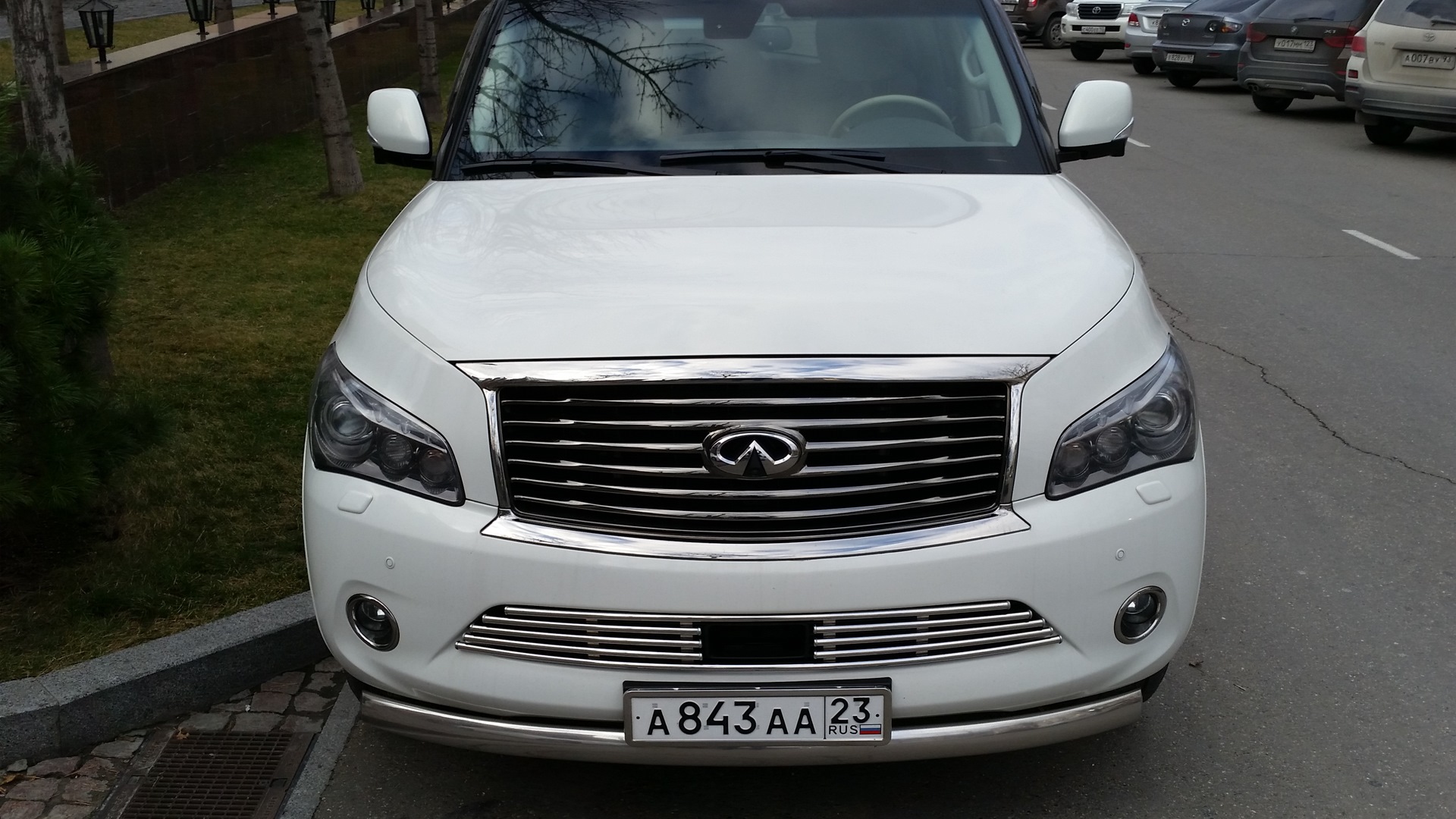 Infiniti QX (3G) 5.6 бензиновый 2012 | ЗИЛ 130 на DRIVE2