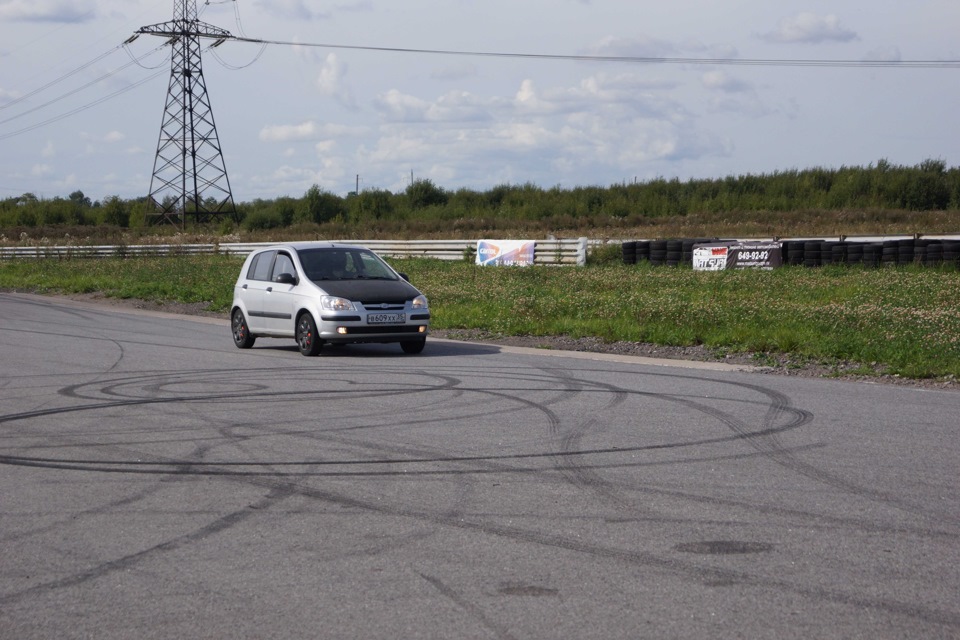 Автодром СПБ — Hyundai Getz, 1,3 л, 2005 года | покатушки | DRIVE2