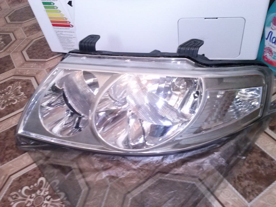 Фары передние ПРОДОЛЖЕНИЕ — Nissan Almera Classic (B10), 1,6 л, 2006 ...
