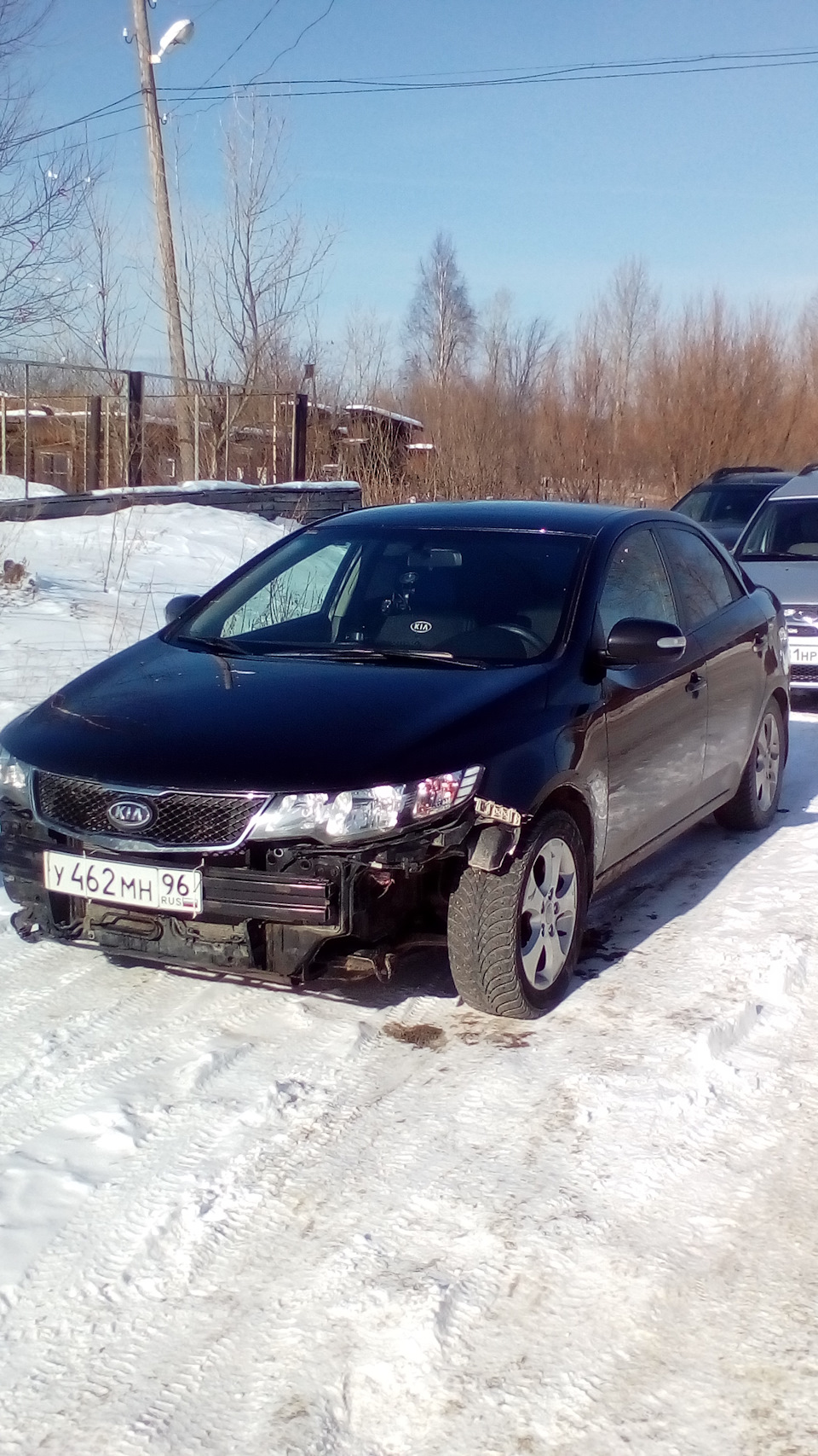 Без бампера — KIA Cerato (2G), 1,6 л, 2010 года | тюнинг | DRIVE2