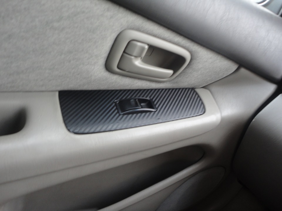 оклейка карбоновой пленкой =) — Toyota Windom (20), 2,5 л, 1997 года ...