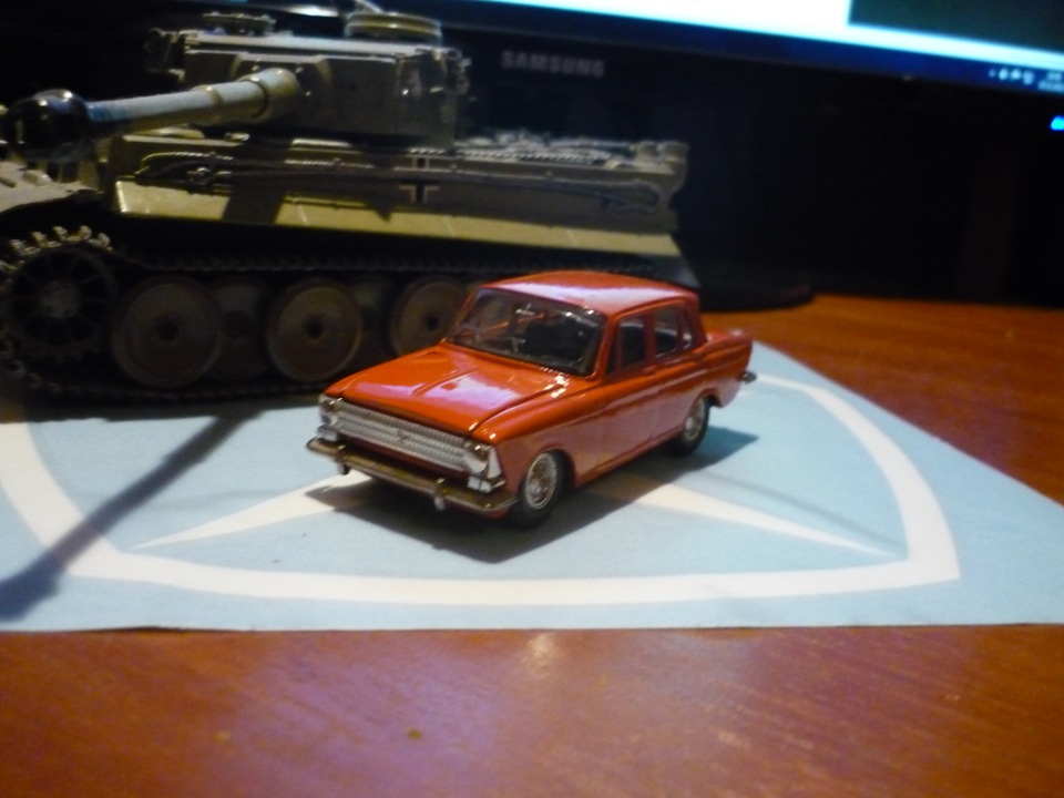 Моделька — ИЖ Москвич 412, 1,5 л, 1981 года | фотография | DRIVE2
