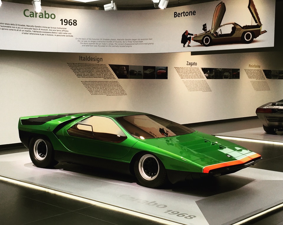 1968 Alfa Romeo Carabo Concept