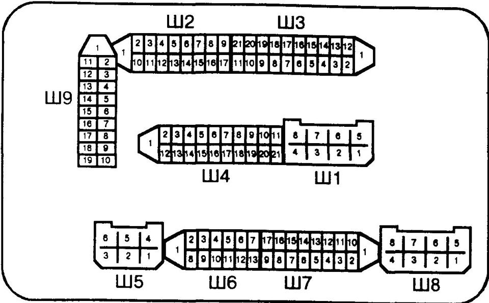 Распиновка колодок ваз 2114 схема чя 2114-372010 - Lada 21074, 1,5 л, 2006 года другое DRIVE2