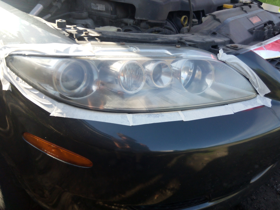 Оклеиваем — Mazda 6 (1G) GG