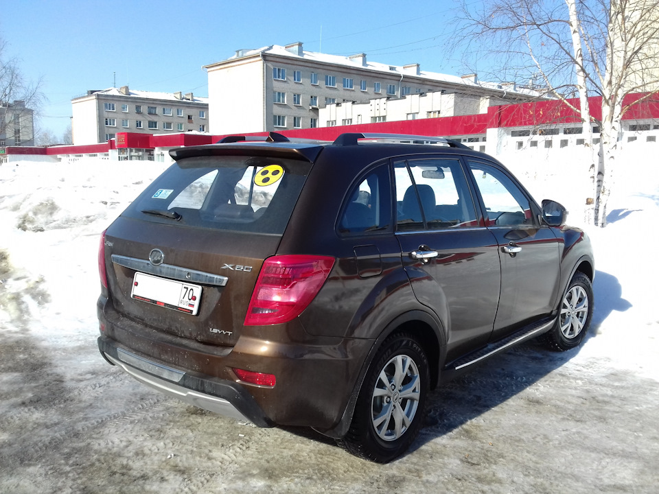 А вот так вышло сзади. — Lifan X60