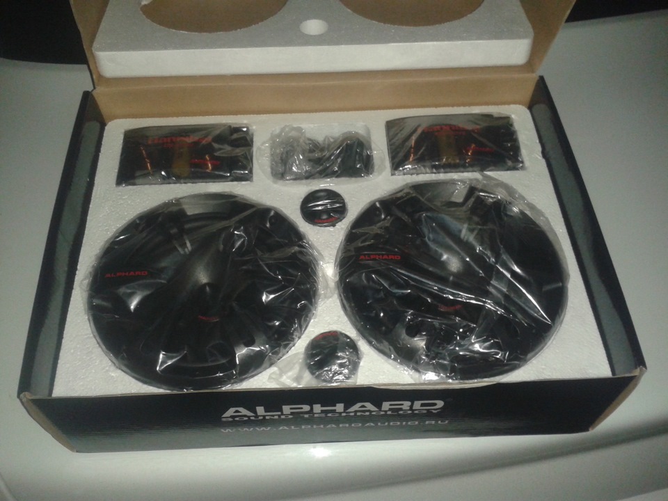 Прикупил подарок себе на НГ. Alphard Hannibal CS-H2W — Lada Приора ...