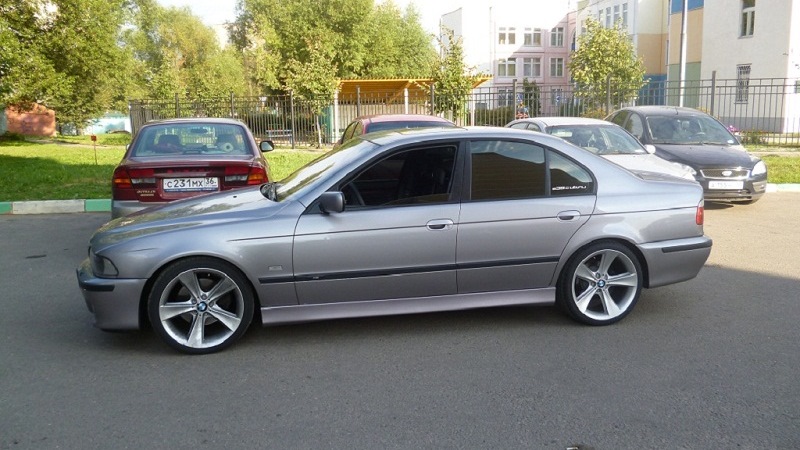 BMW 128 style R18 — BMW 5 series (E39), 2,2 л, 2002 года