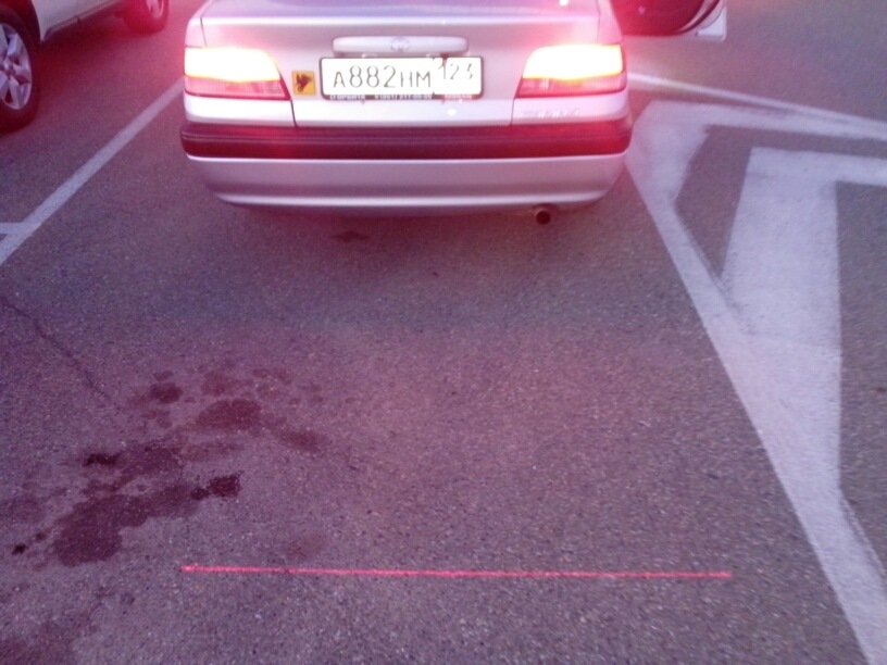 Лазерный стоп сигнал маде ин чайна внедрение — Toyota Carina (7G), 1,5 ...