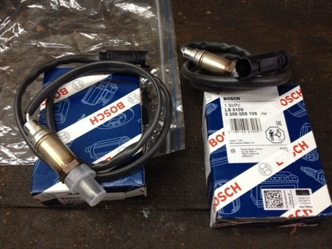 Кислородные датчики после катализаторов (лямбда-зонды) — BMW 5 series ...