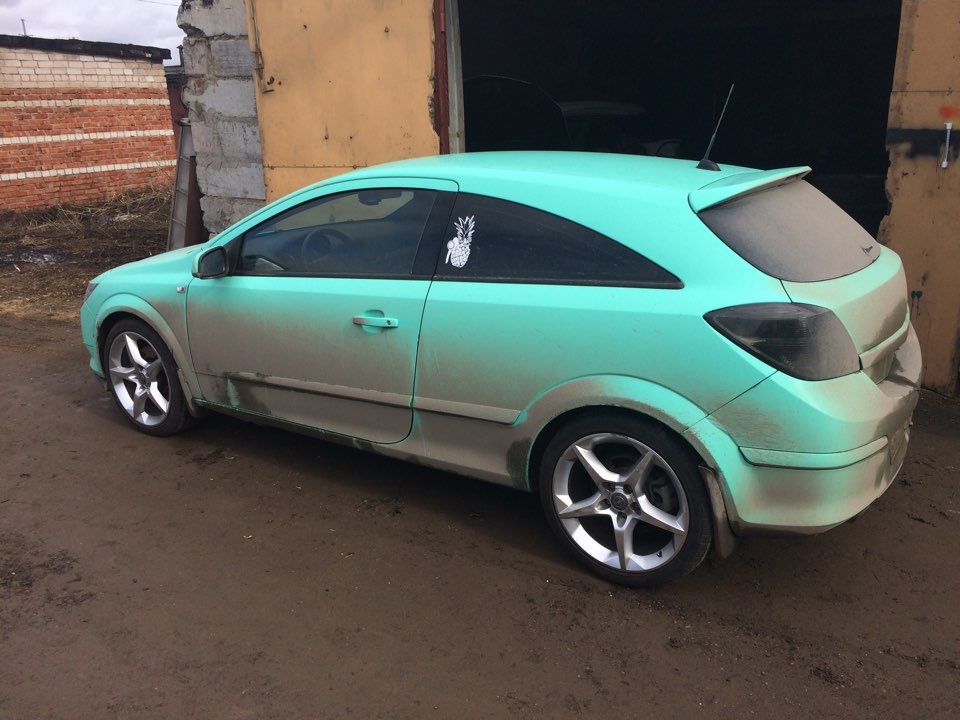 Задние тормоза — Opel Astra H GTC, 2 л, 2007 года | плановое ТО | DRIVE2