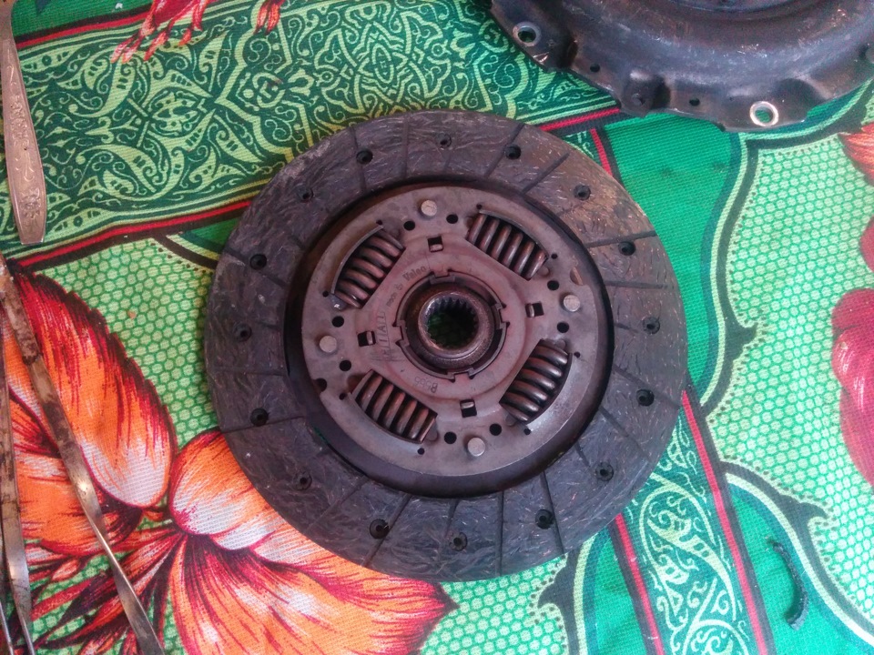 Замена сцепления+ремень гены — FIAT Marea, 1,9 л, 1998 года | визит на ...