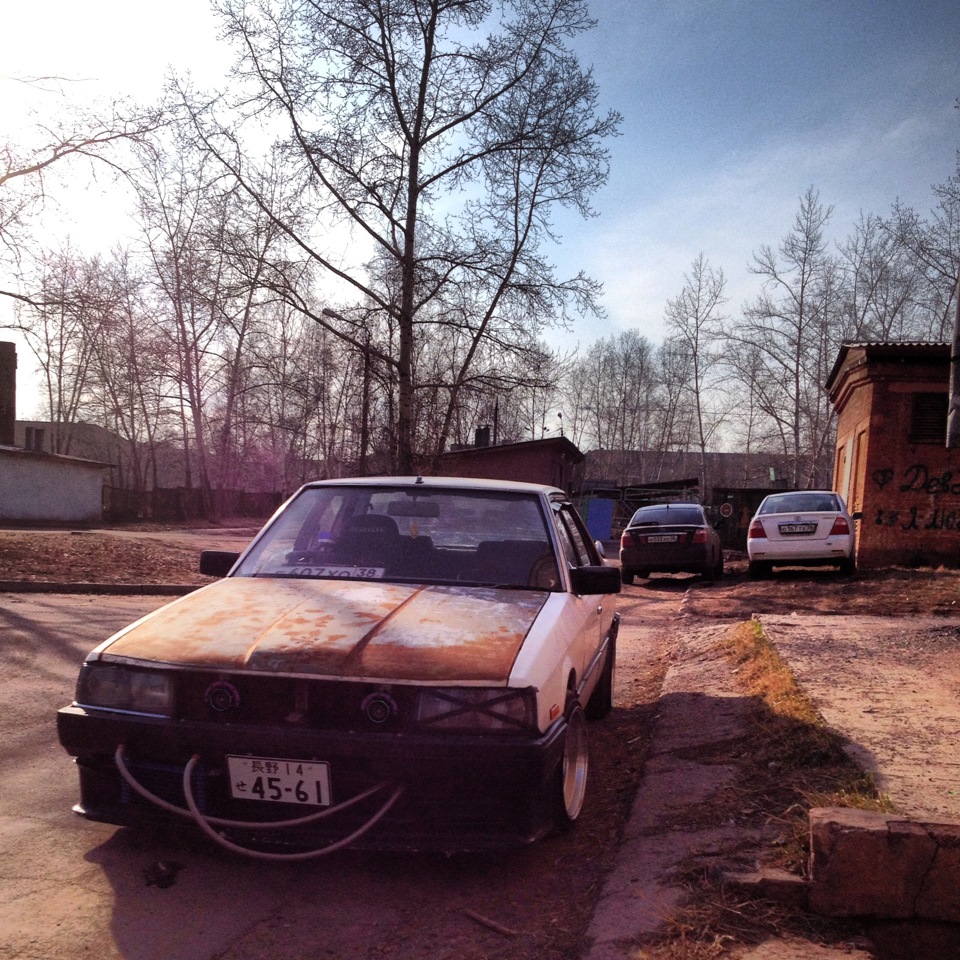 Вот так, низкие парни заезжают в свои гаражи))) — Nissan Skyline (R30), 2,8  л, 1984 года | наблюдение | DRIVE2