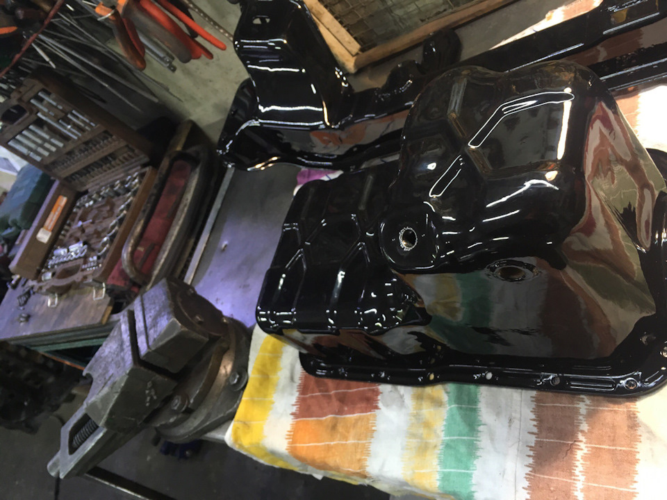 Долгожданный ремонт, часть пятая — поддон, подвеска, бензонасос ...