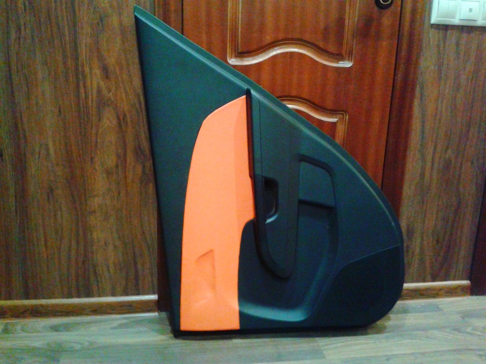 Обшивка салона экокожей — карты задних дверей — Chevrolet Aveo Sedan ...