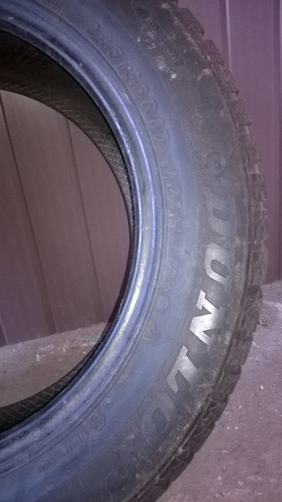 DUNLOP 245/55R17 102H M+S — Сообщество «DRIVE2 Гомель (Беларусь)» на DRIVE2