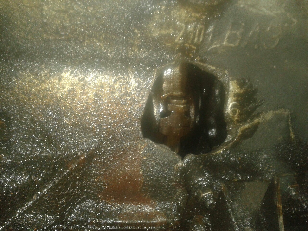 стало уходить масло