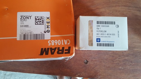 12605566 Фильтр масляный GM | Запчасти на DRIVE2