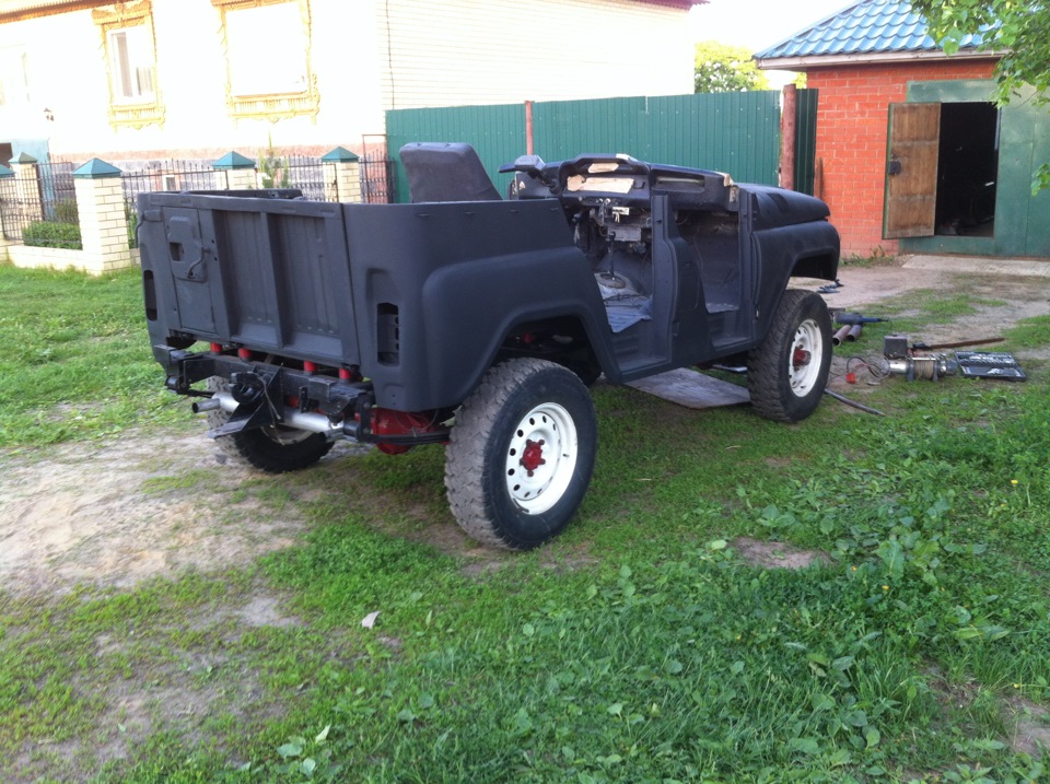 Переделка бампера часть 1 — УАЗ 31519, 3 л, 1999 года | своими руками ...