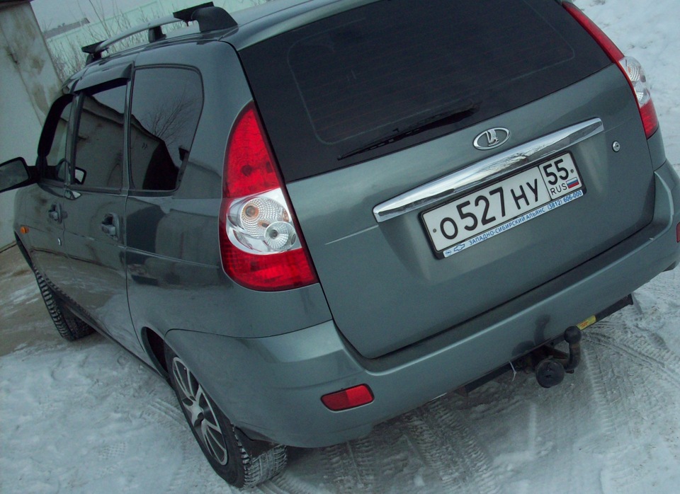 Ближний и габариты. — Lada Приора универсал, 1,6 л, 2009 года ...