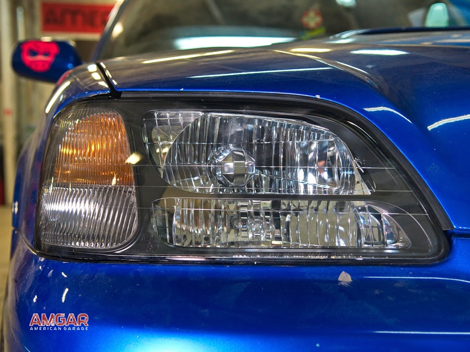 Subaru Legacy B4. Полировка фар, фонарей и покрытие их лаком — AMGAR на ...