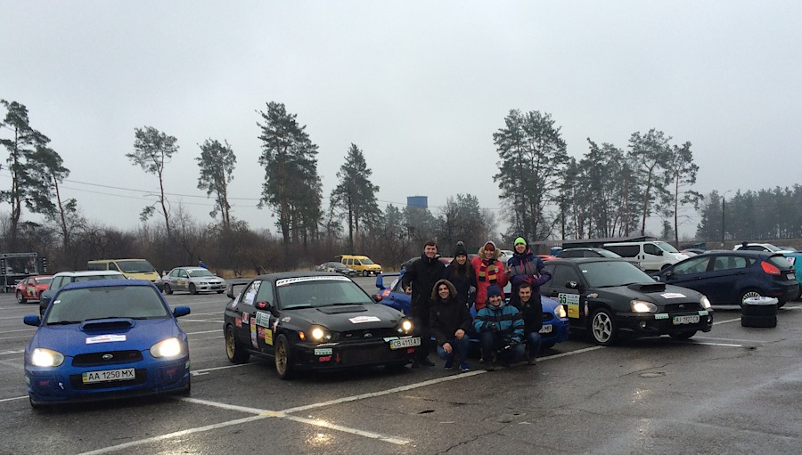 Субару мафия (Юра где то вдали только) — Subaru Impreza WRX STI (GD)