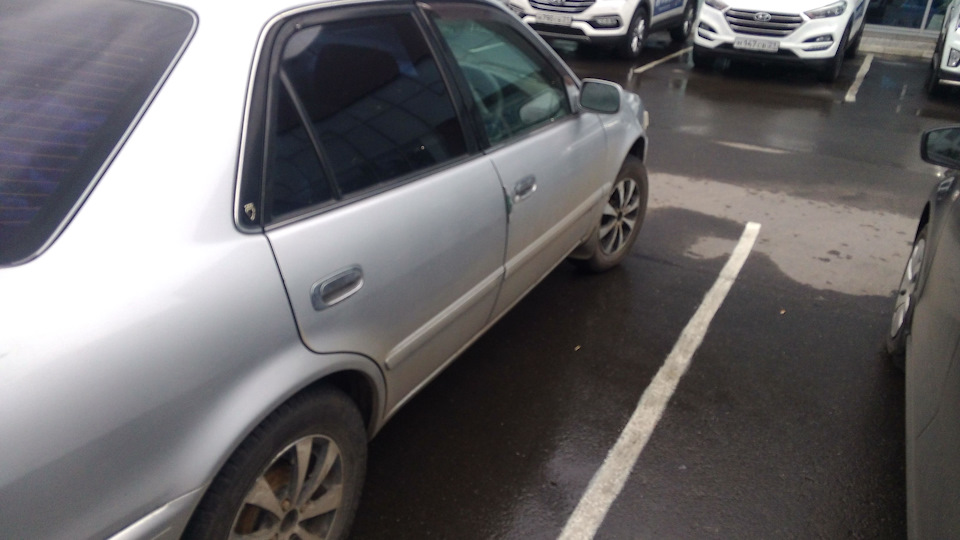 Toyota Corolla (110) 1.5 бензиновый 2000 | металлик АЕ-110 1.5 АТ на DRIVE2