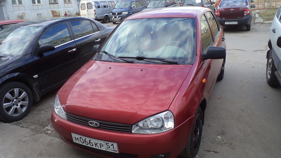 Lada Kalina sedan "Малышка" ничего лишнего