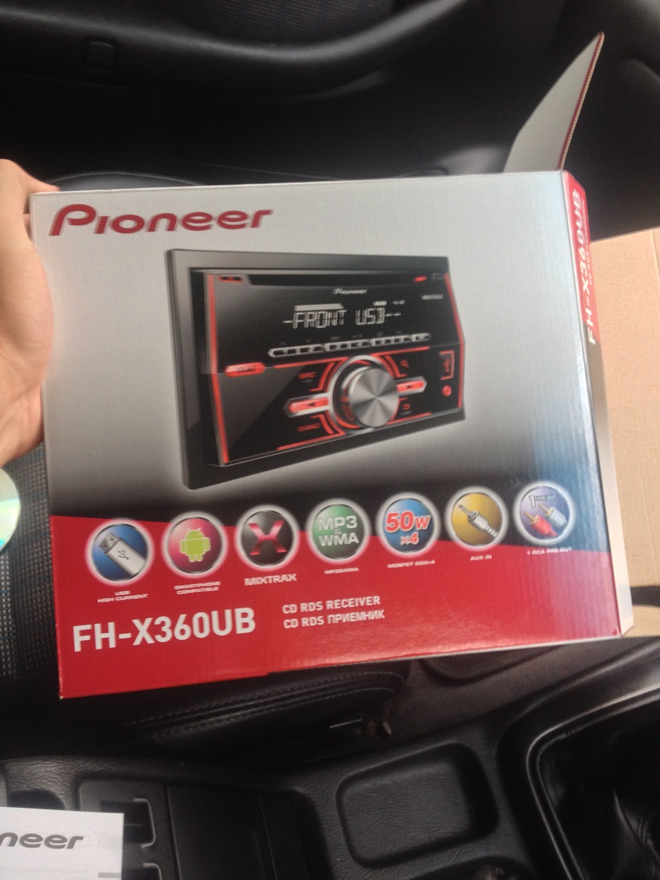 9] установка 2din Pioneer FH-X360UB Subaru Legacy BE5 — Subaru Legacy  (BE/BH/BT), 2 л, 2000 года | автозвук | DRIVE2