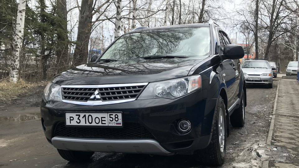 ТО тормозов и свечи — Mitsubishi Outlander XL, 2,4 л., 2007 года ...