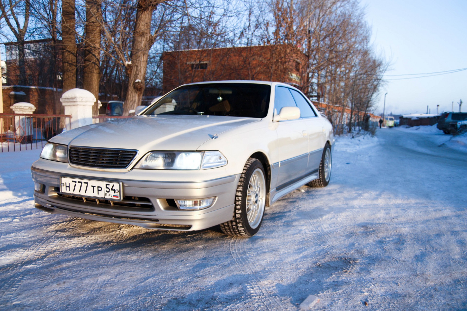 Зимняя тема — Toyota Mark II (100), 2,5 л, 1997 года | колёсные диски |  DRIVE2