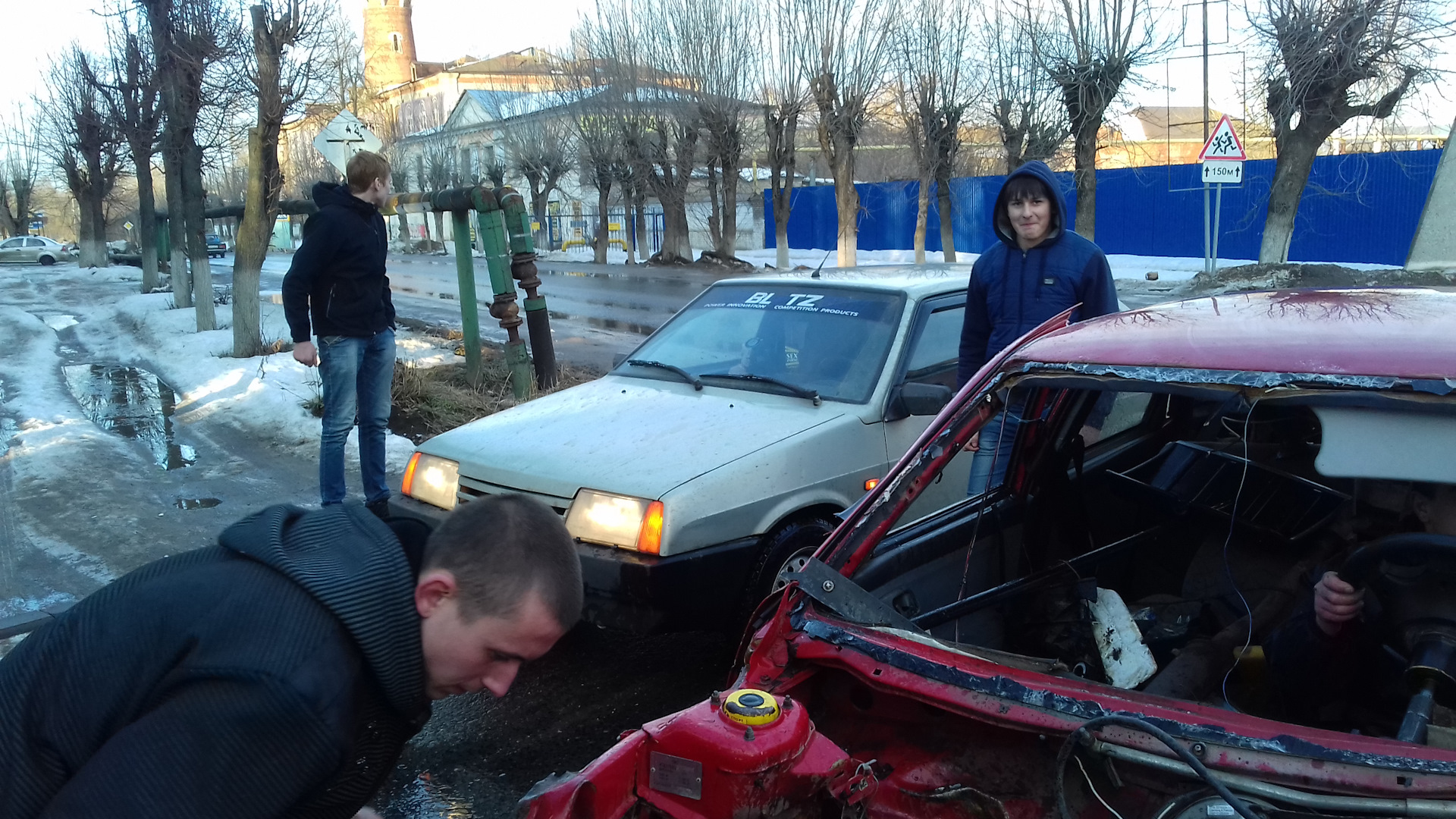 Битый небитого везет — Lada 21093i, 1,5 л, 2002 года | прикол | DRIVE2